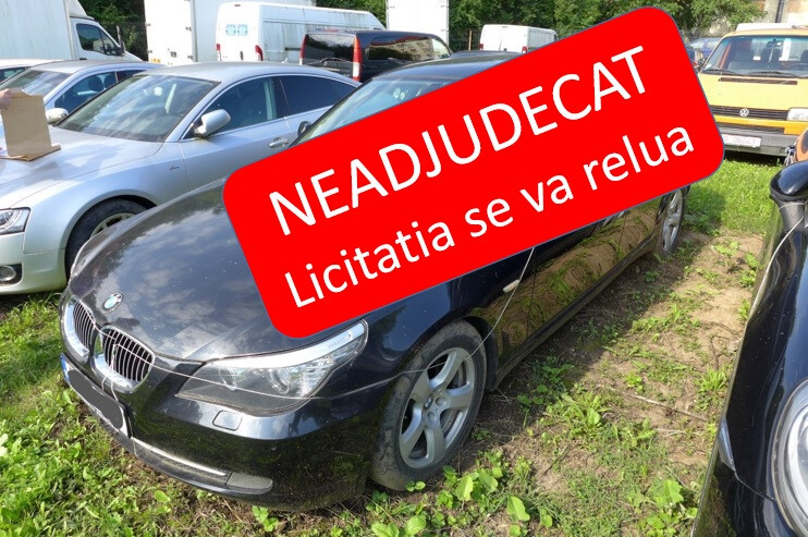 Autoturism marca BMW 525D - an 2008 - a doua licitatie